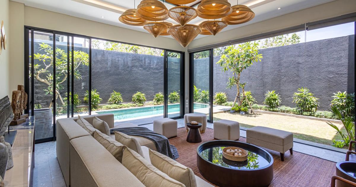 Freehold Property Luxurious Modern 3br Semi Villa In Ungasan in Ungasan
