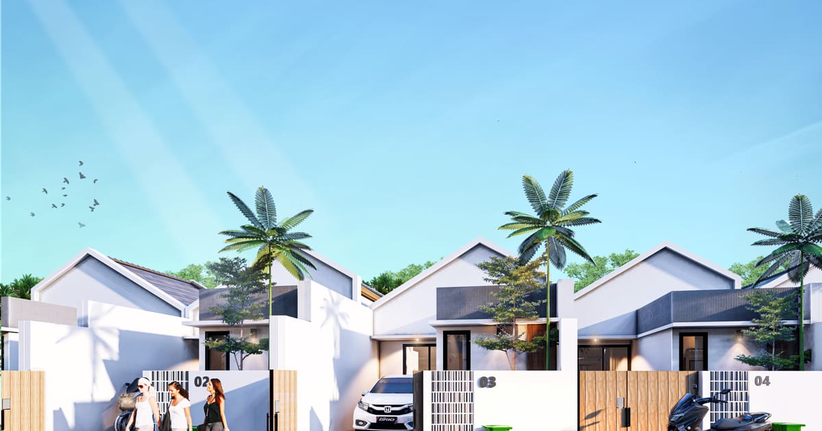 Freehold Property Modern House In North Kebo Iwa in Denpasar Barat