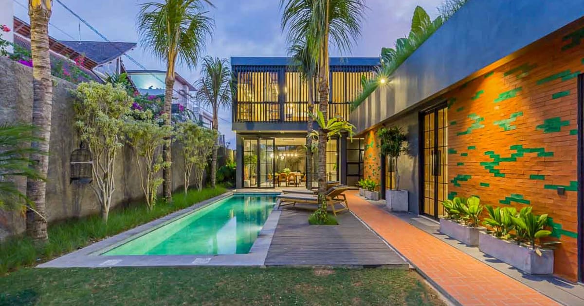 Freehold Villa Tropical Green Living Villa In Ungasan  in Ungasan