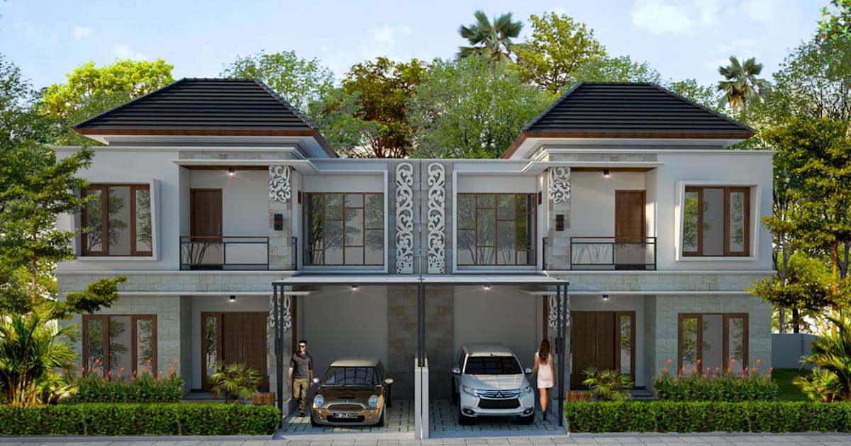 Freehold Property Stunning Balinese House in Denpasar Selatan