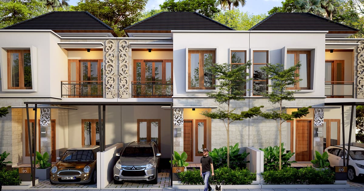 Freehold Property Nice Looking Balinese House in Denpasar Selatan
