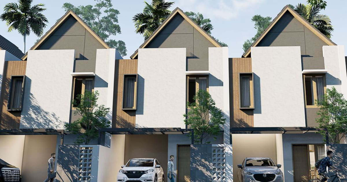 Freehold Property Scandinavian Model House In The Center Of Denpasar City in Denpasar Barat