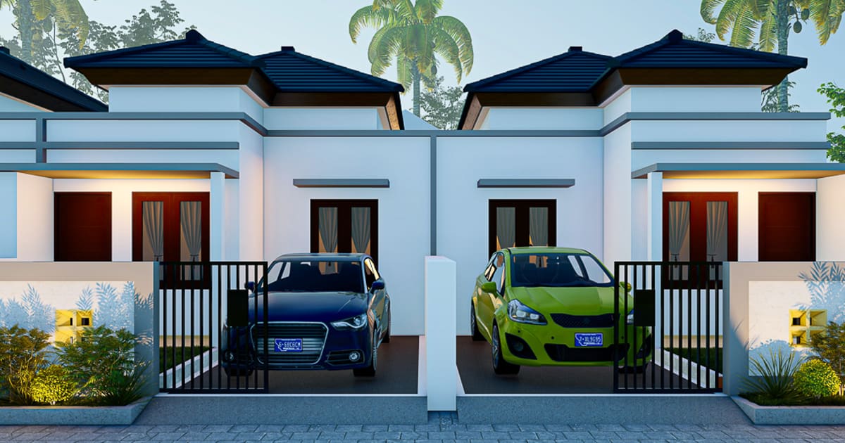 Freehold Property Modern Bali House Type 36 In Jimbaran in Jimbaran