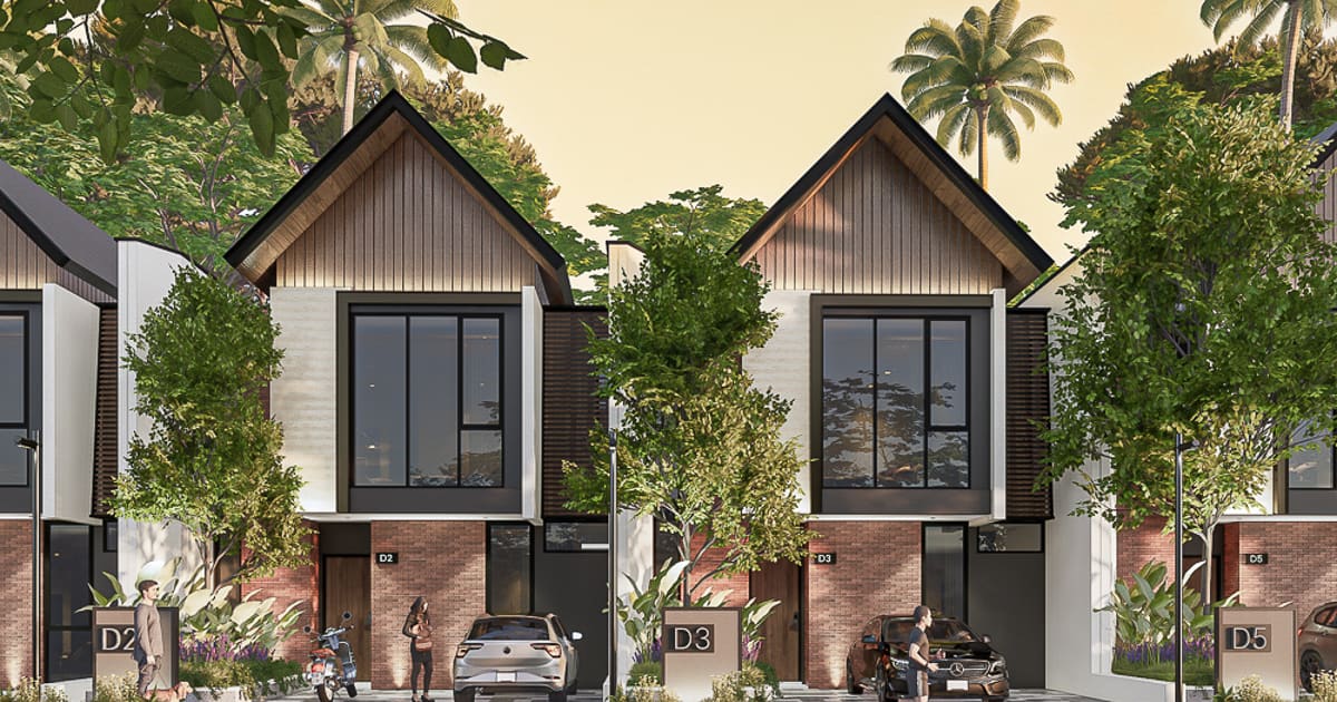 Freehold Property Elite Cluster House Type 132 In Pemogan in Denpasar Selatan
