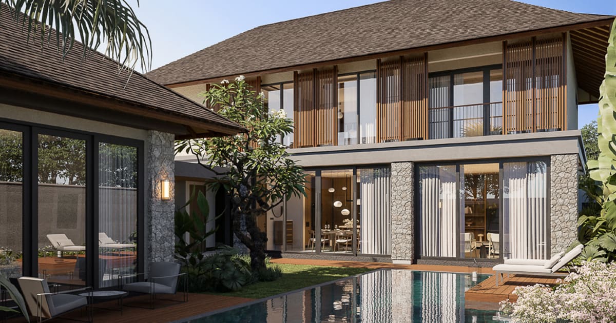 Freehold Villa Villa Modern Tropical Type 520 In Jimbaran  in Jimbaran