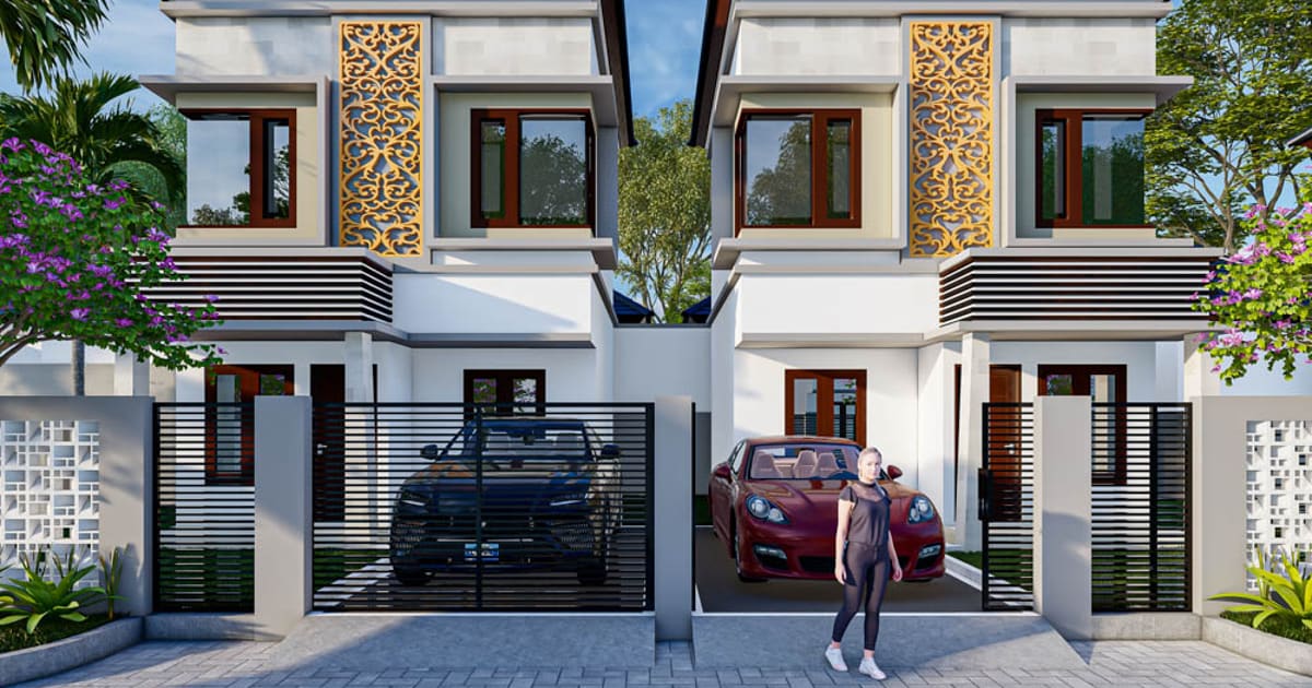 Freehold Property Modern House Type 60 In Mumbul in Nusa Dua