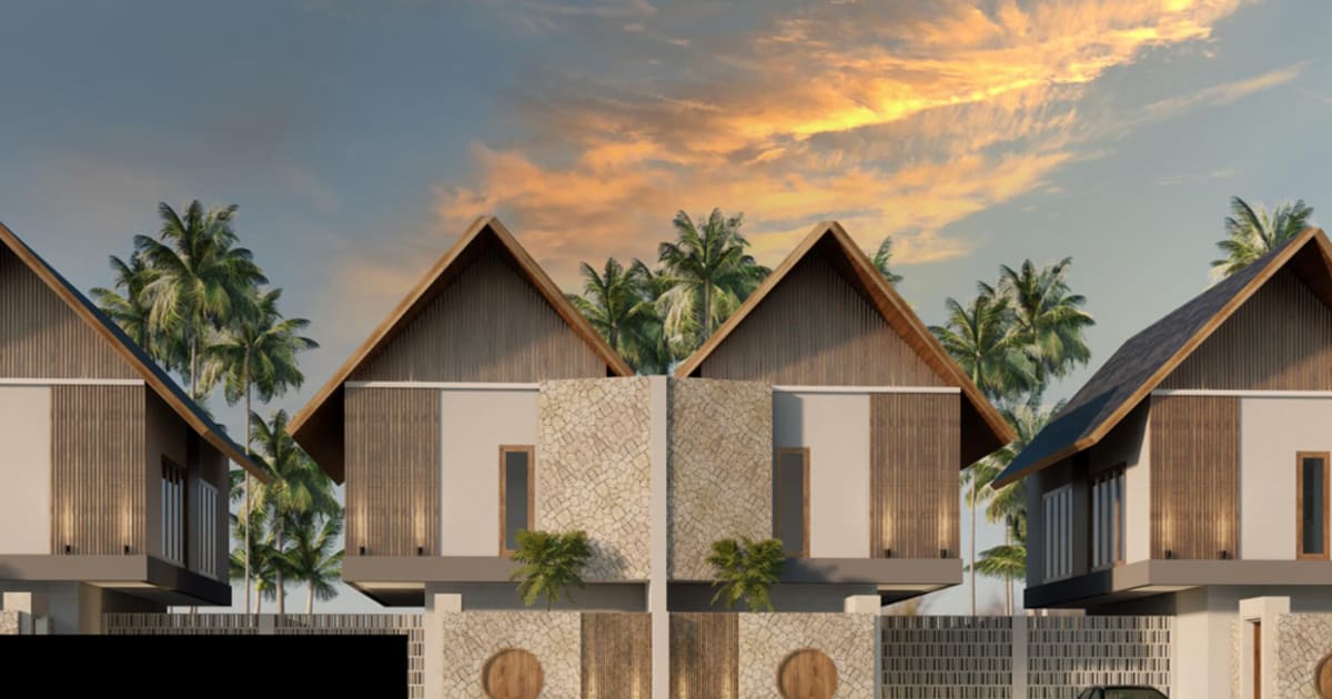 Freehold Villa Modern Luxury Villa In Sanur in Sanur Beach