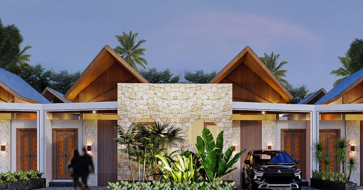 Freehold Villa Modern Luxury Villa Type 105 In Nusa Dua in Nusa Dua