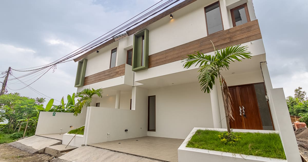 Freehold Property Contemporer House Type 95 In Gatsu in Denpasar Timur
