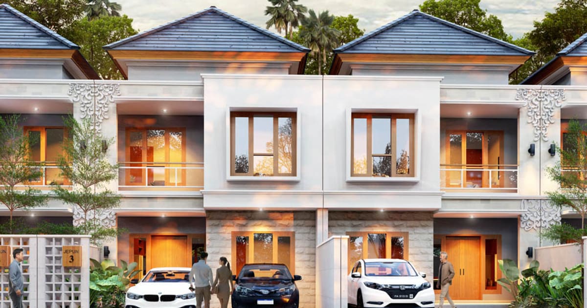 Freehold Property Luxury House Type 100 In East Gatsu in Denpasar Timur