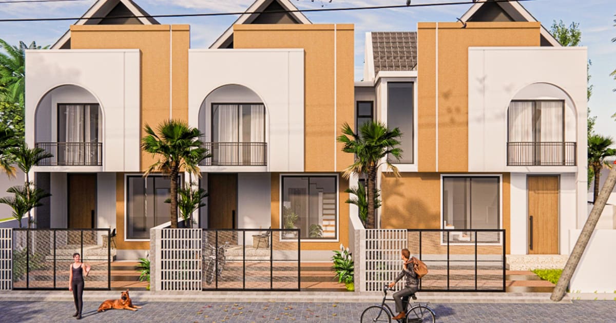 Freehold Property Scandinavian House In Teuku Umar in Denpasar Selatan