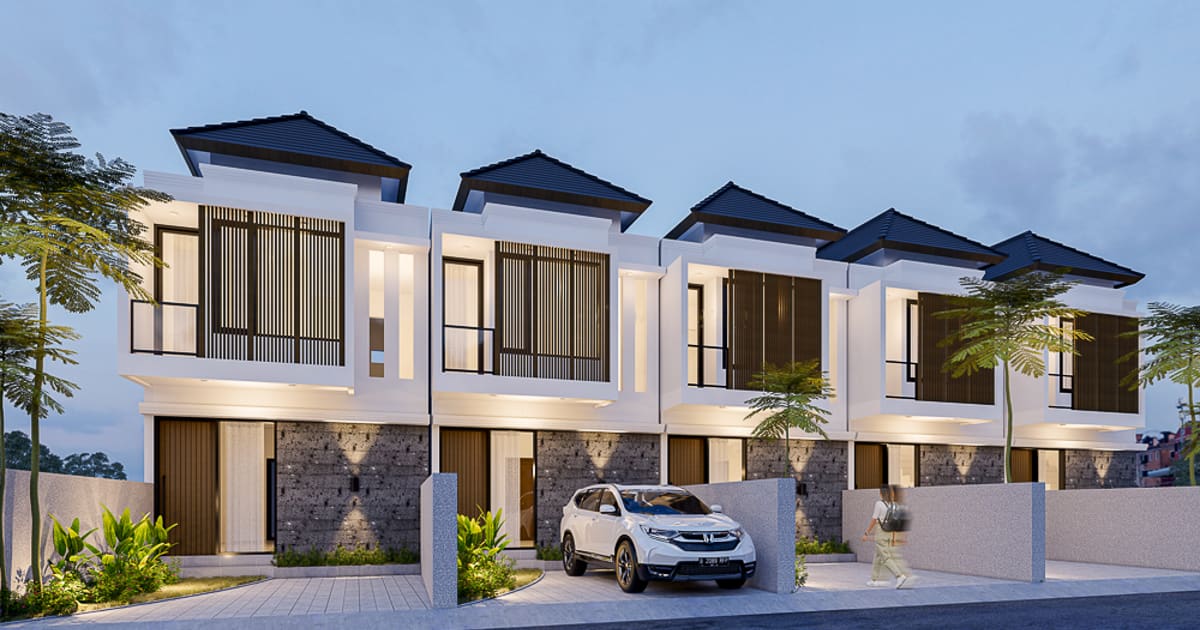 Properti Hak Milik Rumah Modern Di Panjer in Denpasar Selatan