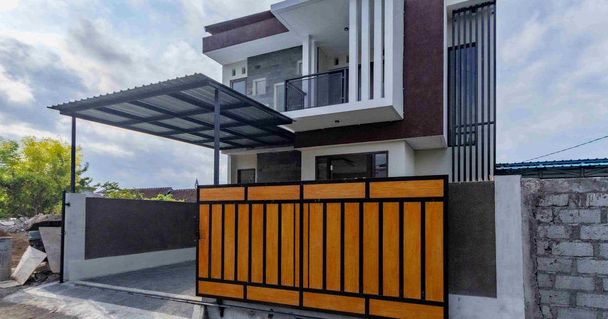 Freehold Property Modern Minimalist 3br House In Jimbaran in Jimbaran
