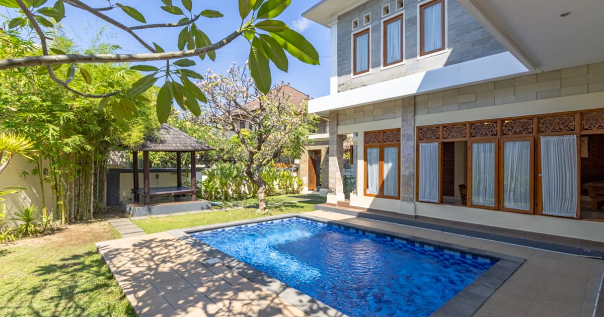 Rentals Modern Balinese 4br House In Renon in Renon
