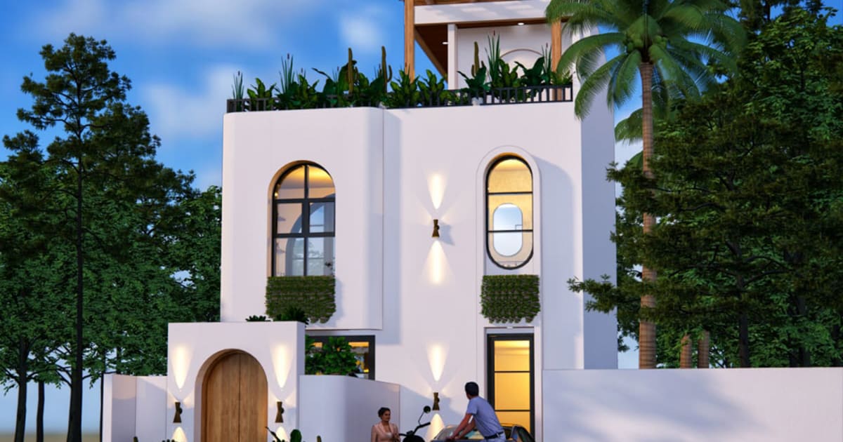 Freehold Property Mediterranean 3br Villa For Lease In Mumbul in Nusa Dua