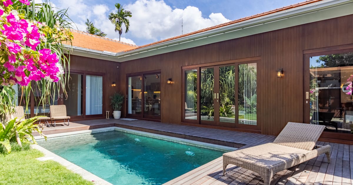 Leasehold Villa Calming Tropical 3br Villa In Sanur Beachside in Sanur Beach
