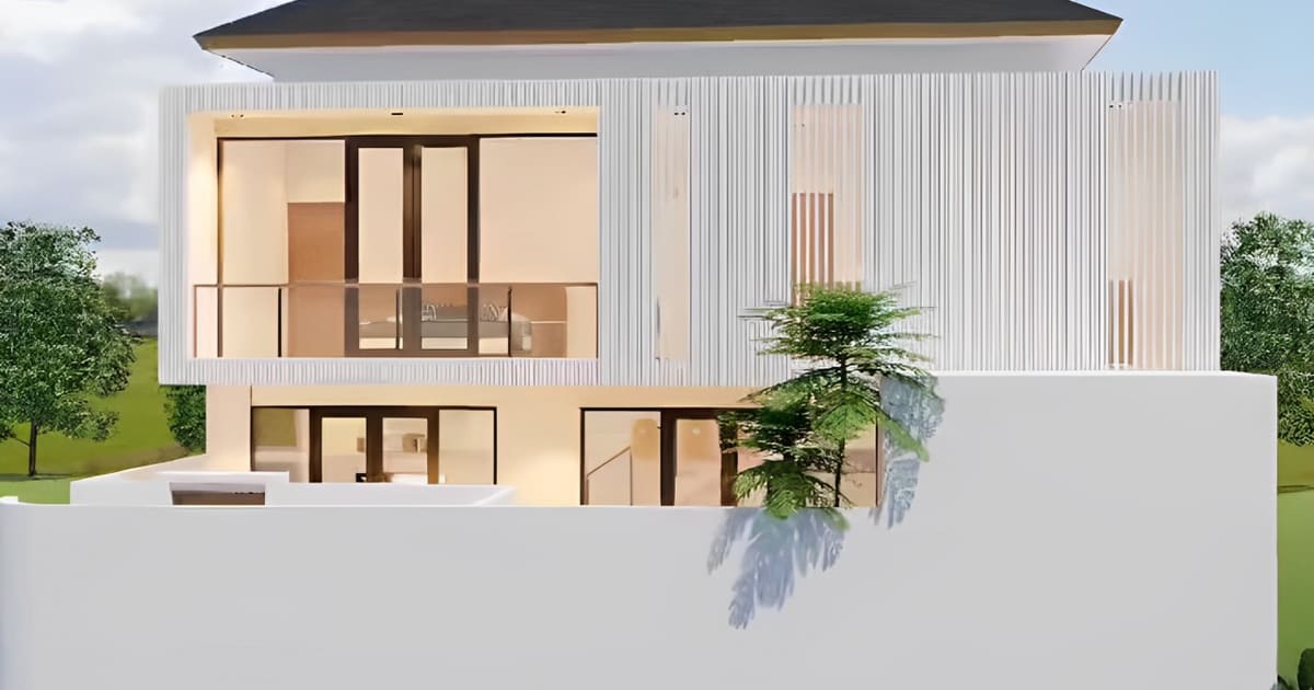 Leasehold Villa Modern 2br Villa In Sanur Residential in Sanur Residential