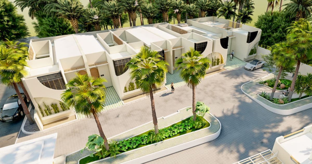 Freehold Property 2 Bedroom Mediterranean Villa In Uluwatu in Uluwatu