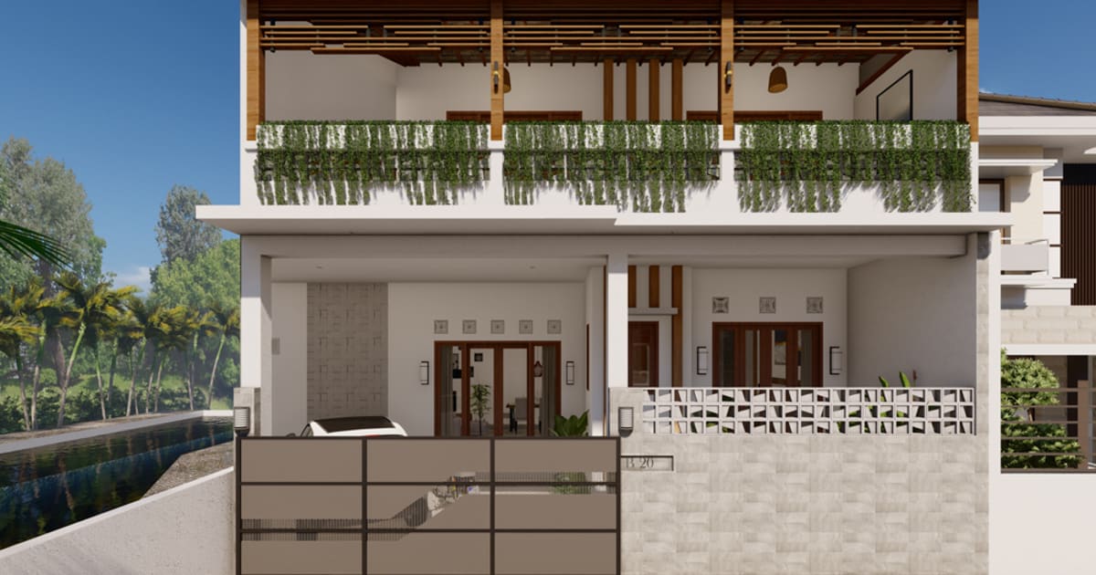 Freehold Property Modern Minimalist 4br House In Teuku Umar (Read Details) in Denpasar Barat