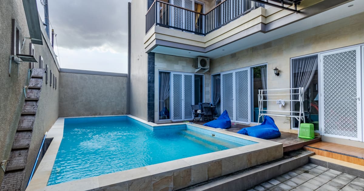 Properti Hak Milik Villa Modern View Sawah 3br Di Sanur in Sanur Residential