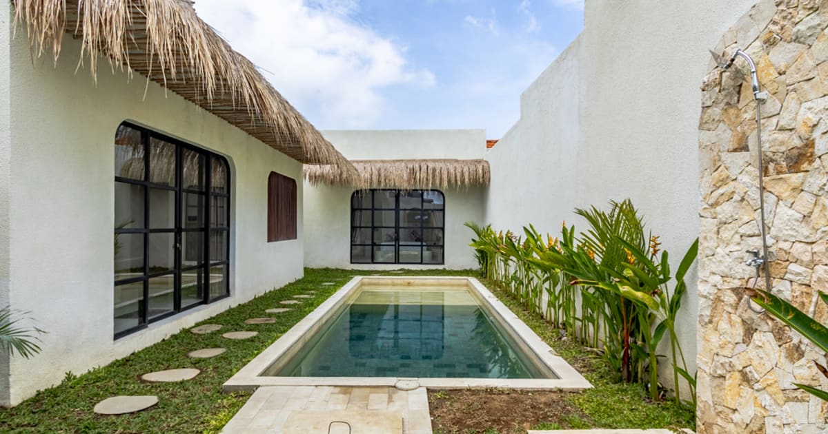 Leasehold Villa Mediterranean 2br Villa In Jimbaran in Jimbaran