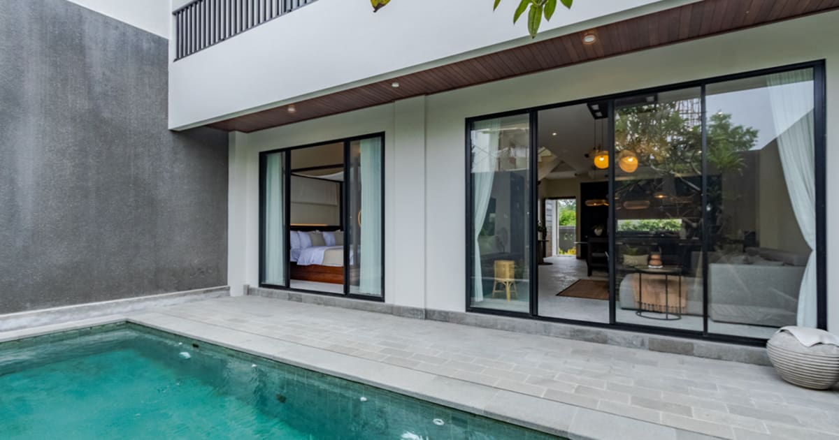 Properti Hak Milik Semi Villa Mewah Modern 3br Di Ungasan in Ungasan