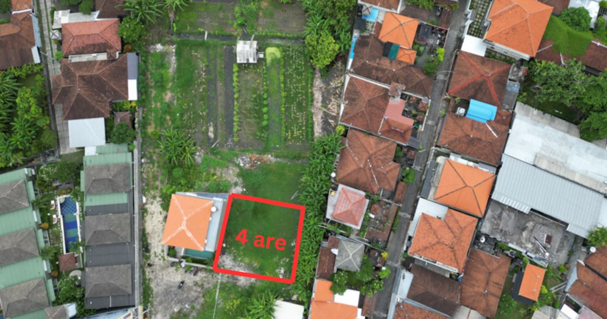 Leasehold Land 400m2 Leasehold Land In Sanur in Sanur Residential