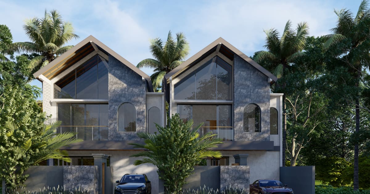 Freehold Property Modern Contemporary 3br Villa In Pecatu in Pecatu