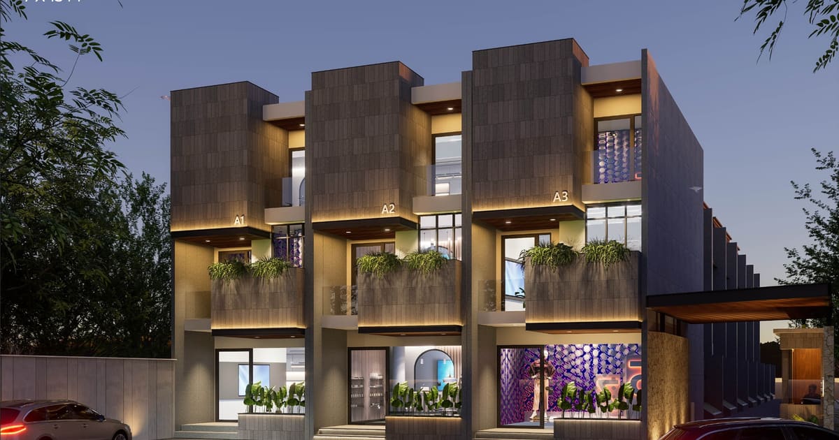 Komersial Ruko 3 Lantai Modern Di Renon – Ruang Usaha Premium Lokasi Utama in Renon
