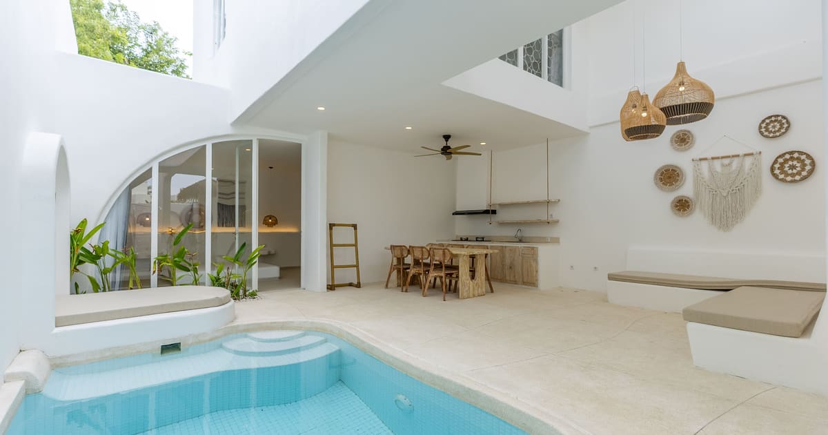 Freehold Villa Modern Contemporary 2 Br Villa In Ungasan in Ungasan