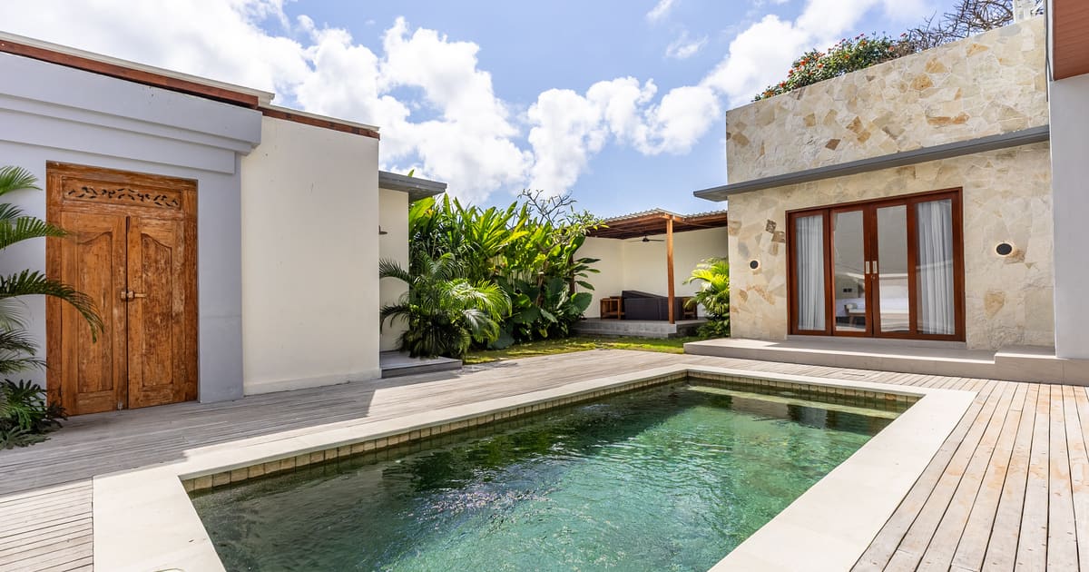 Freehold Villa Modern Tropical 3br Villa In Ungasan in Ungasan