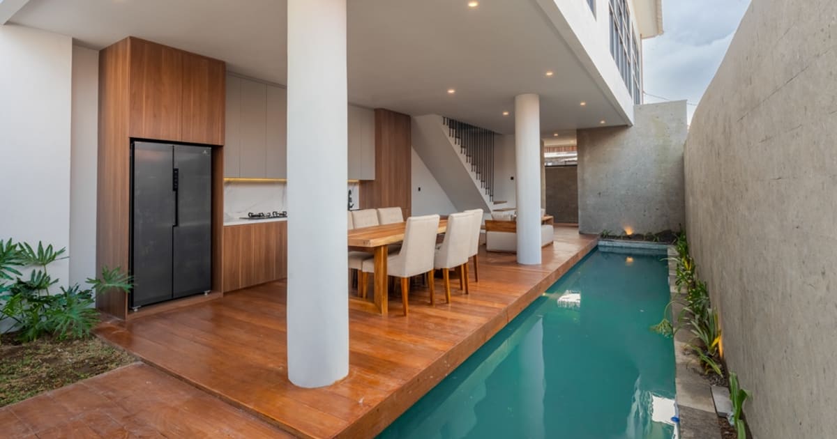 Freehold Villa 2 Contemporary Tropical Villa In Padonan  in Padonan