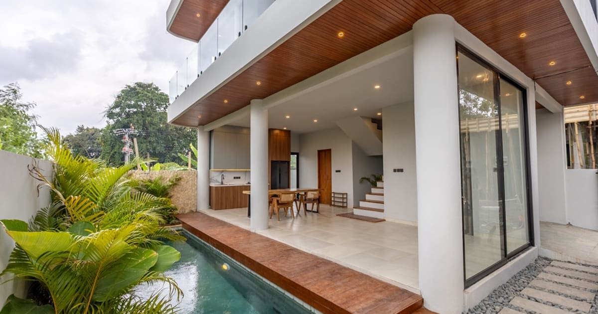 Freehold Villa Stunning Brand New Villa With Rice Field View  in Munggu