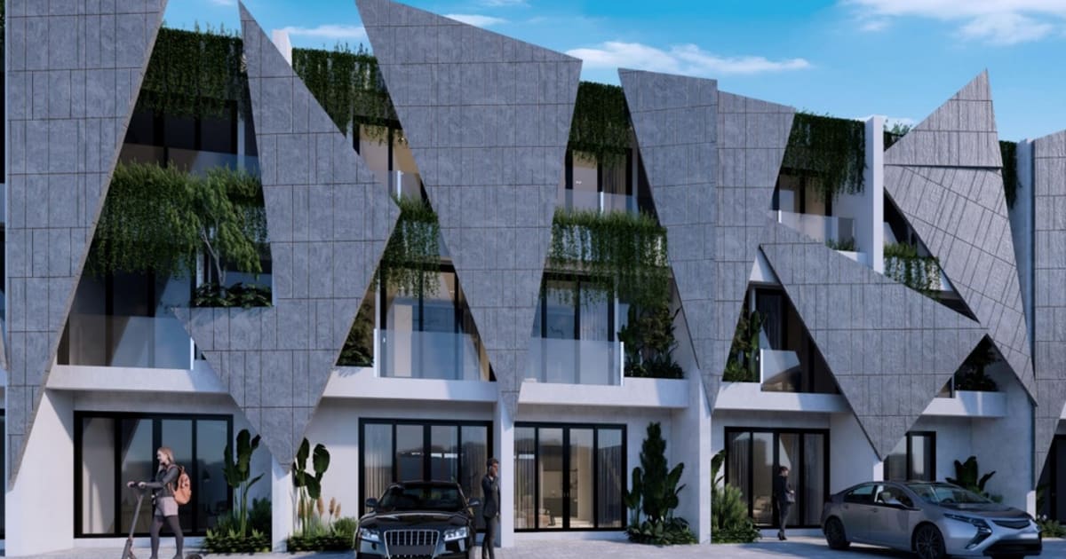 Freehold Property Luxury 3br Townhouse In Kuta in Kuta