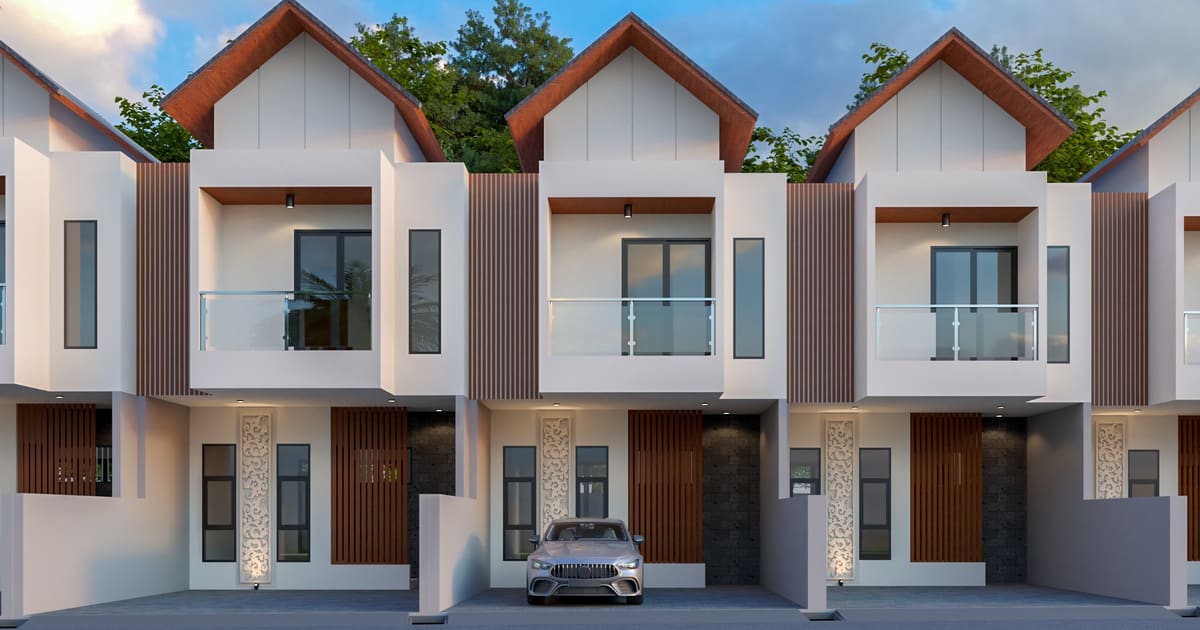 Freehold Property Modern Contemporarty House In South Nangka in Denpasar Utara