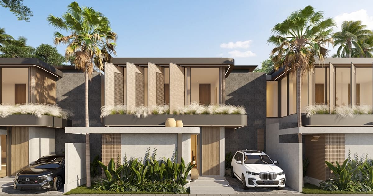 Properti Hak Milik Cluster Villa 3 Kamar Tidur Yang Indah Di Ungasan in Ungasan