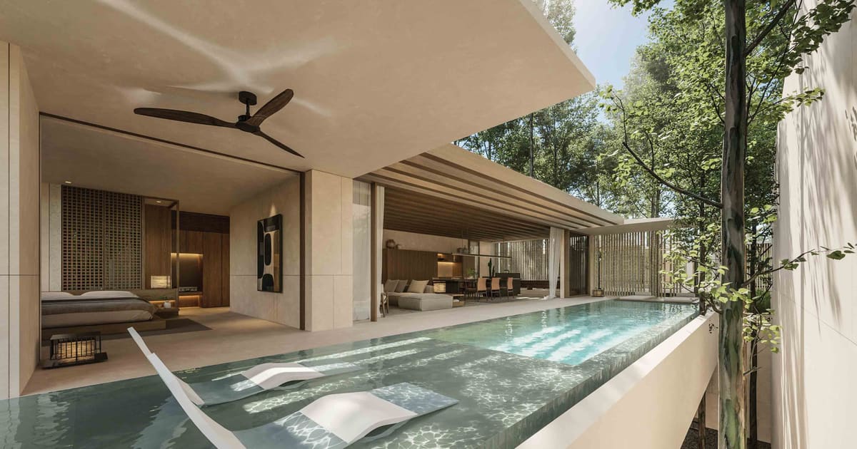 Freehold Villa Type 12 — 4 Bedroom Signature Wellness Villa With Rooftop Lounge in Canggu