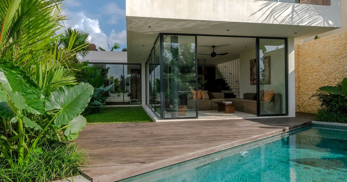 Freehold Villa Modern Retreat Villa Overlooking Ricefields In Beraban in Nyanyi