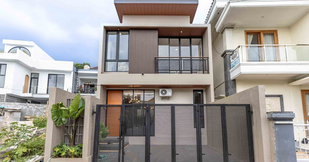 Freehold Property Modern Minimalist 3 Bedroom Home In West Denpasar - Brand New 2025 Build in Denpasar Barat
