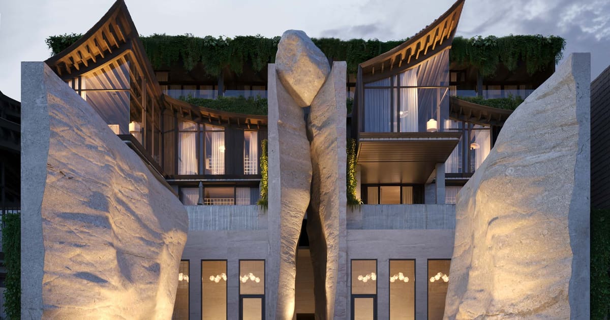 Freehold Villa Elevated 2 Br Luxury Villas With Ocean View In Bingin Hill, Uluwatu in Bingin 