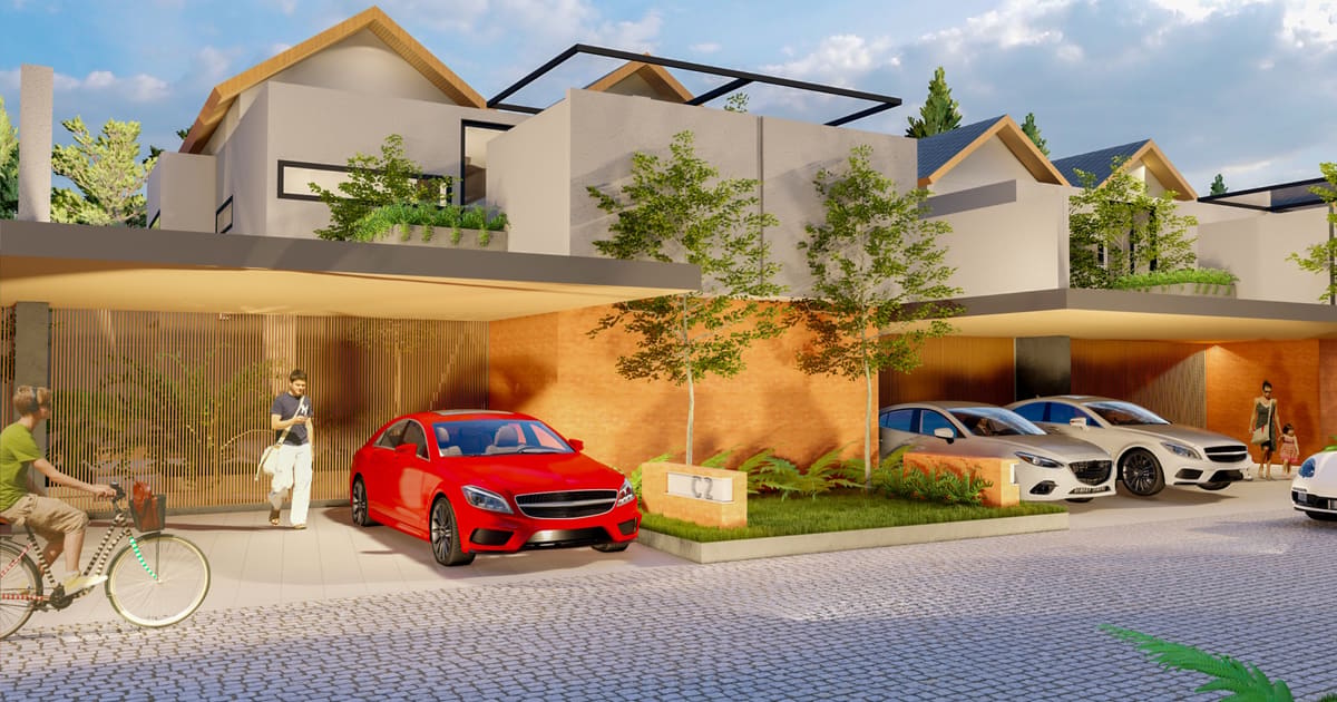 Freehold Property Experience Modern Comfort Home With A Complete Facilities In South Denpasar in Denpasar Selatan