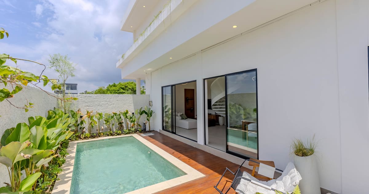Freehold Villa Modern 2 Br Villa With Panoramic Gwk View in Nusa Dua