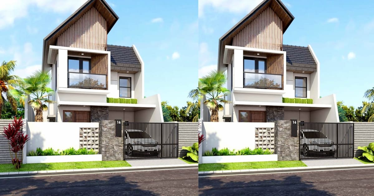Freehold Property Minimalist Home In Renon Area in Renon