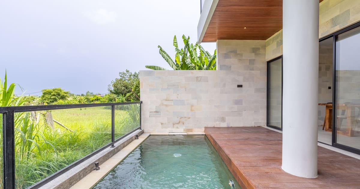 Freehold Property Ricefield View Villa Near Canggu in Kaba-Kaba / Cepaka