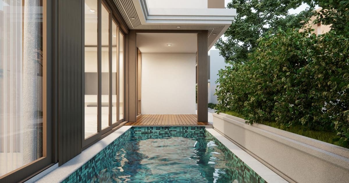 Freehold Property Modern Tropical Luxury In Sunset Road in Seminyak