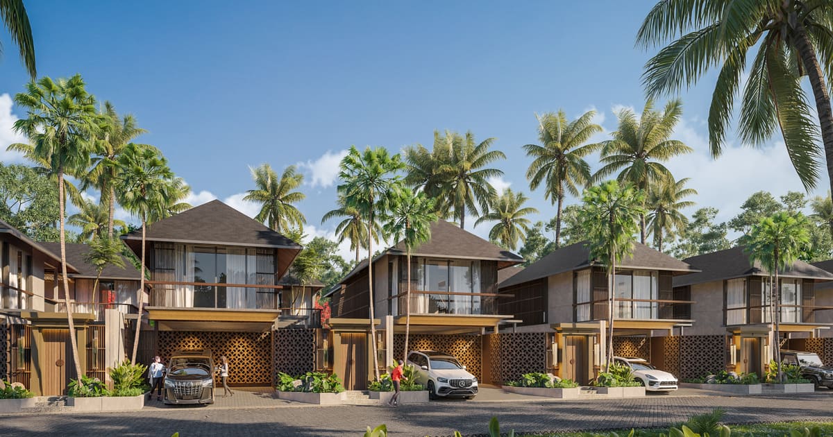 Freehold Villa Modern Contemporer Villa One Gate In Jimbaran Hijau in Jimbaran
