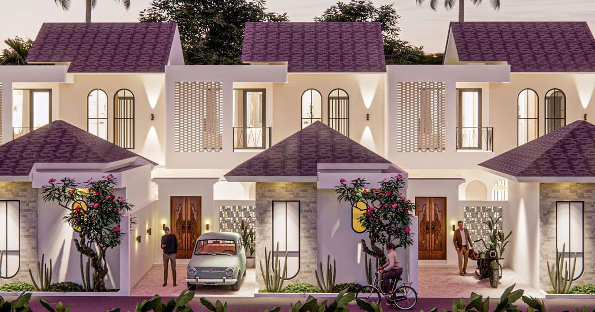 Properti Hak Milik Villa Modern Tropikal 2 Kamar Tidur Di Ungasan in Ungasan