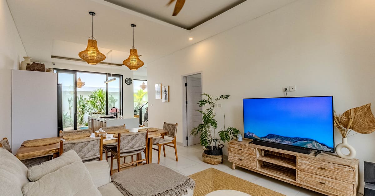 Freehold Property Luxury Semi Villa With Pool In Strategic Sunset Road Location in Kuta