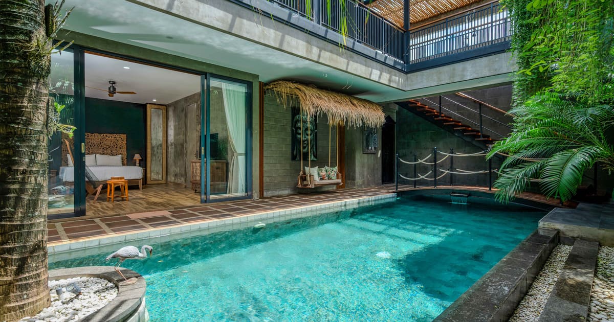 Vila Hak Milik Villa Hak Milik 3 Kamar Tidur Yang Elegan Dan Nyaman Di Area Umalas Yang Strategis in Umalas