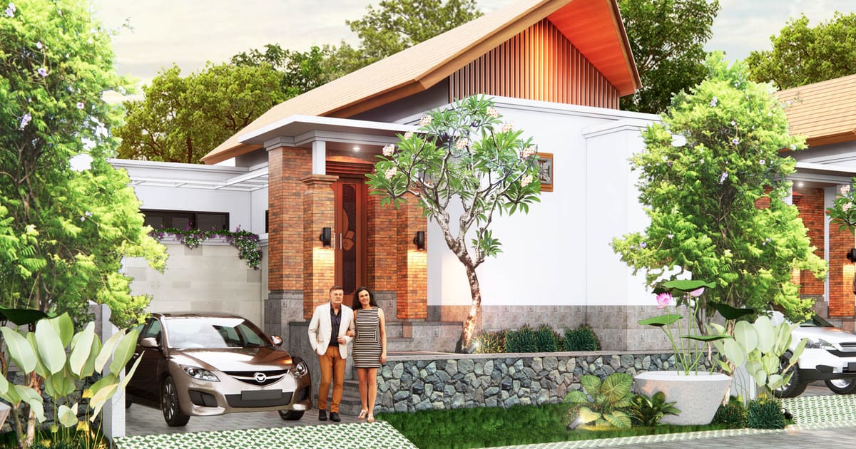 Properti Hak Milik Villa Tenang 2br Di Ubud in Ubud